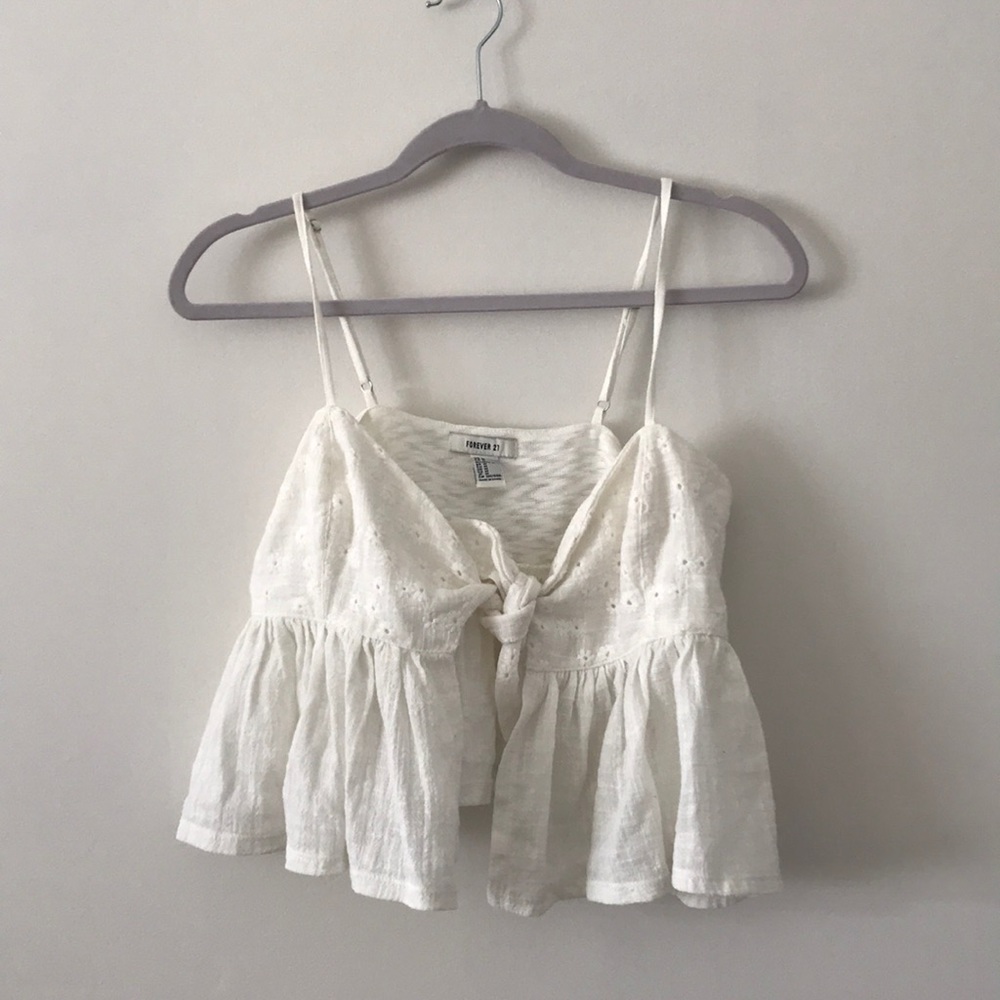 White tie tank